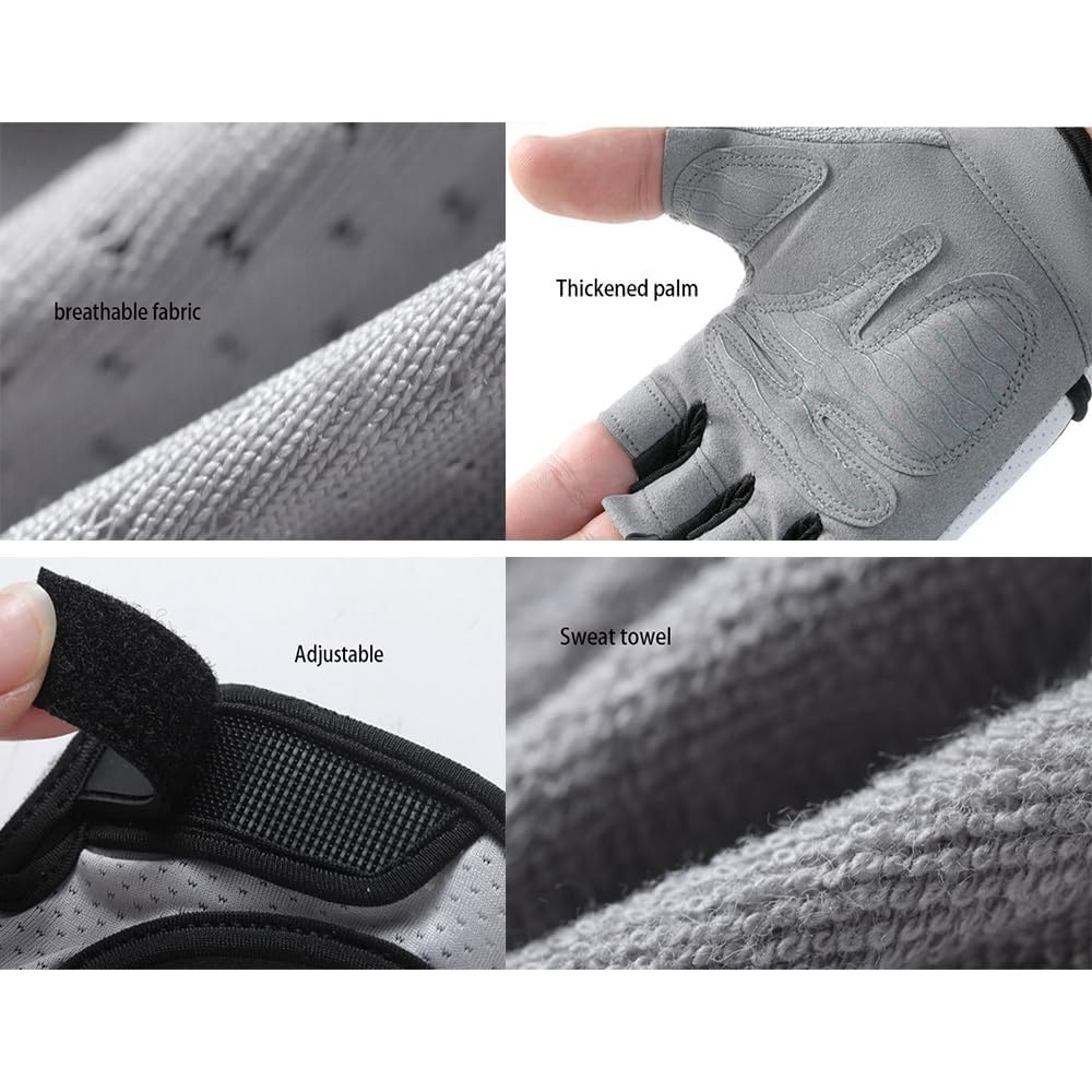 Crossfit Workout With Equipment - Guantes de entrenamiento sin dedos para