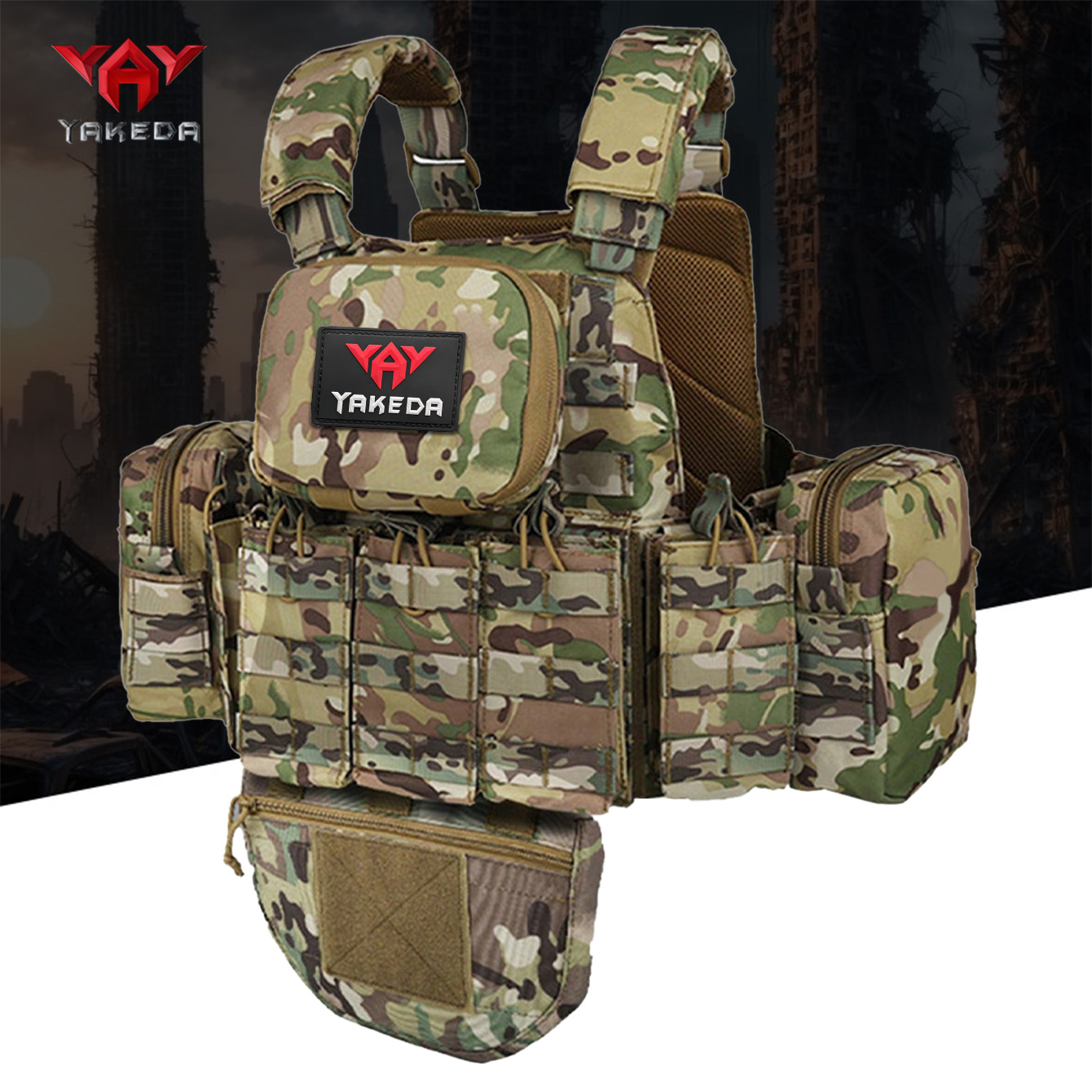 Crossfit Vest - YAKEDA El chaleco de caza de