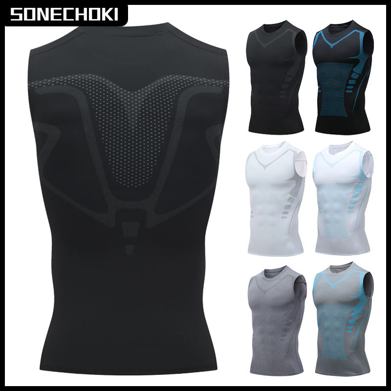 Crossfit Vest - Camiseta sin mangas de compresión para