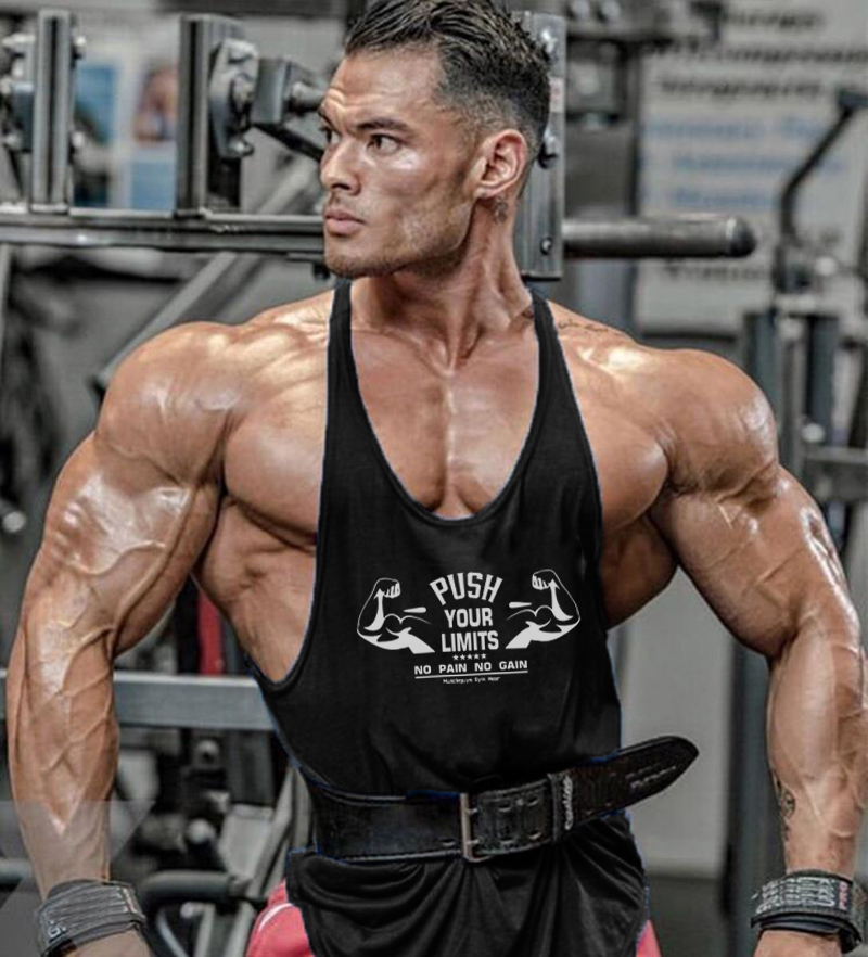 Crossfit Vest - Muscleguys-Camiseta sin mangas de algodón para