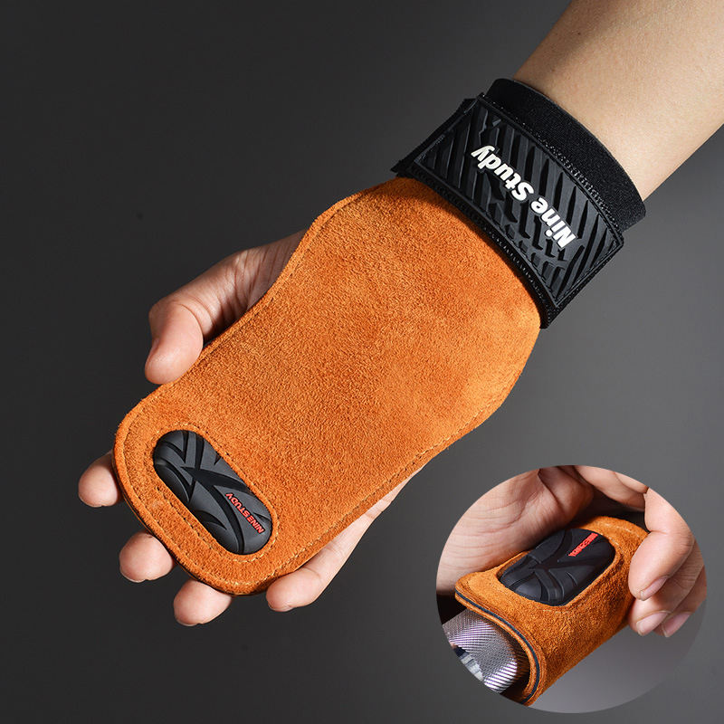 Crossfit Workout With Equipment - Guantes de cuero de vaca para