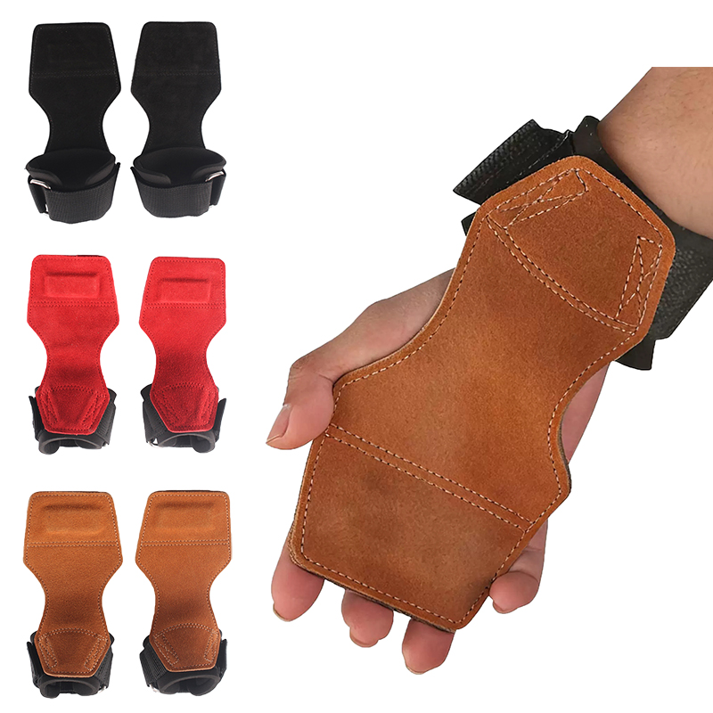 Gear For Crossfit - Guantes de Cuero Grueso para Levantamiento