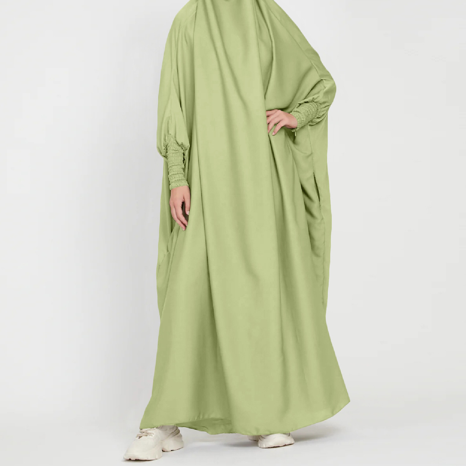 Crossfit Indonesia - Vestido de bata de color sólido