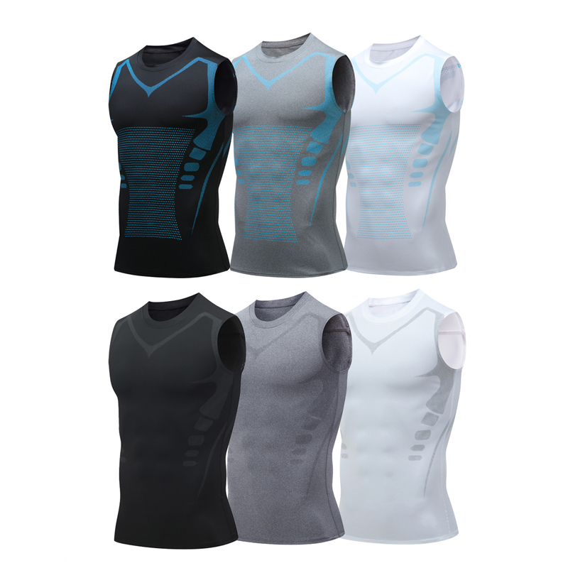Crossfit Vest - Camiseta sin mangas de compresión para