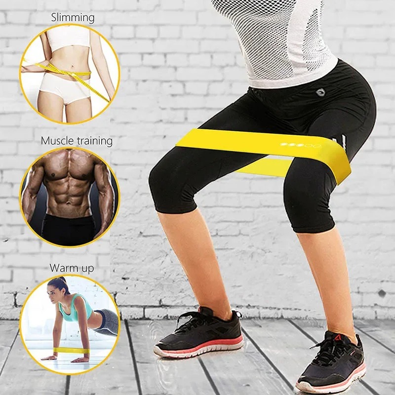 Bandas de resistencia de goma  - Crossfit Workout With Equipment reseña y precio