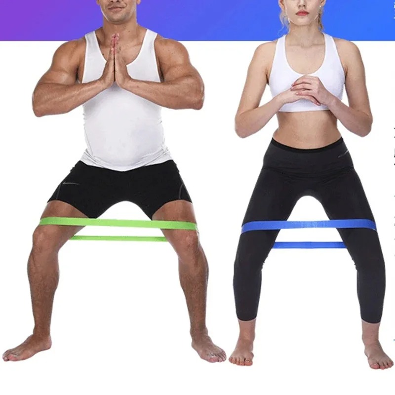 Bandas de resistencia de goma  - Crossfit Workout With Equipment reseña y precio