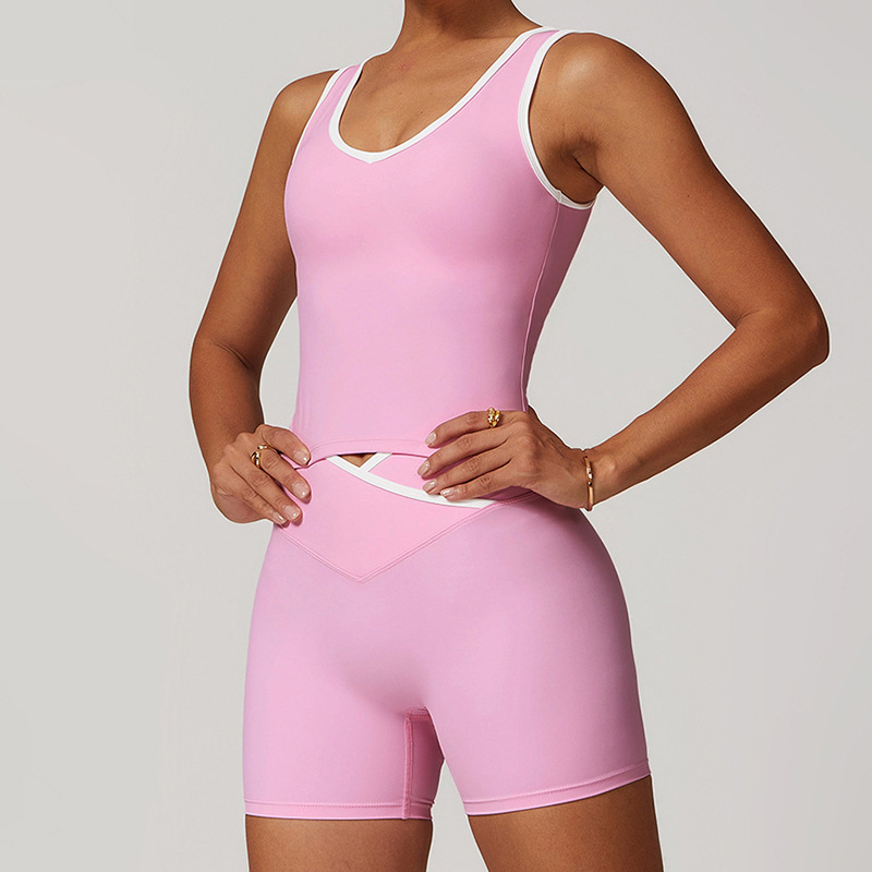 Traje de Yoga ajustado sin man - Crossfit Yoga reseña y precio