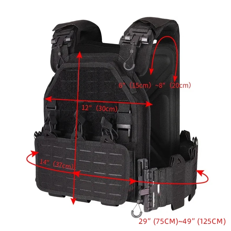 Chaleco Táctico YAKEDA, Portap - Crossfit Vest reseña y precio