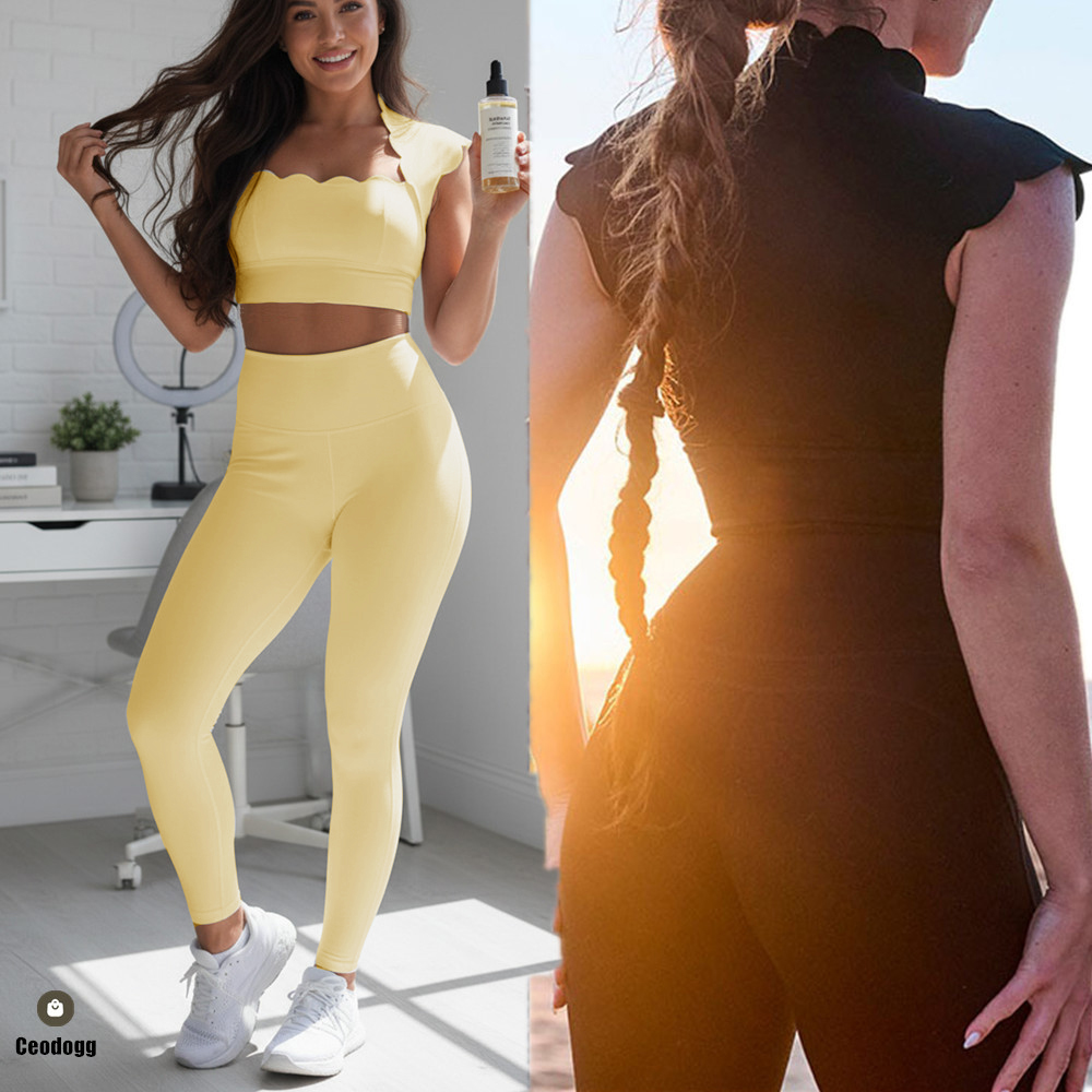 Top Deportivo Ondulado para Mu - Crossfit Yoga reseña y precio