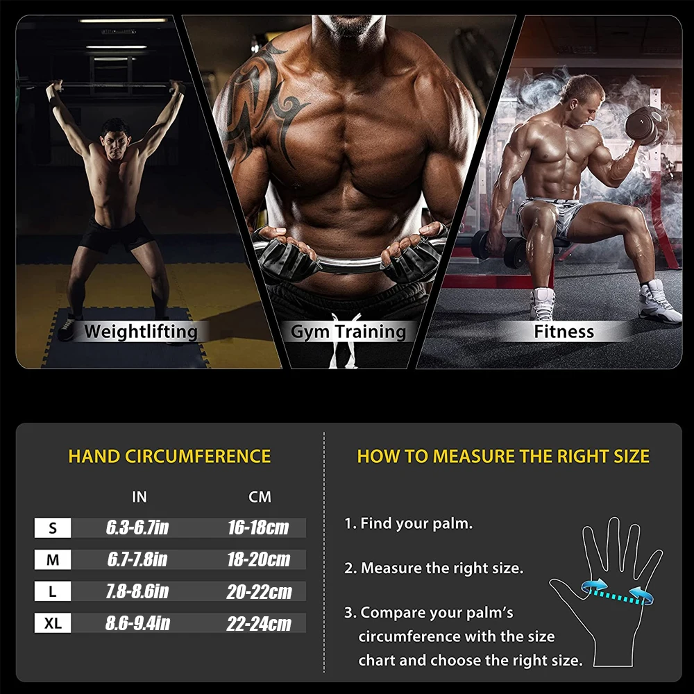 1 par de guantes de gimnasio d - Crossfit Workout With Equipment reseña y precio