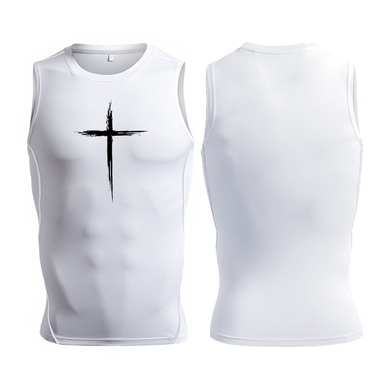 Camiseta de compresión sin man - Crossfit Vest reseña y precio