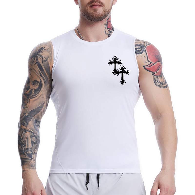 Camiseta de compresión sin man - Crossfit Vest reseña y precio