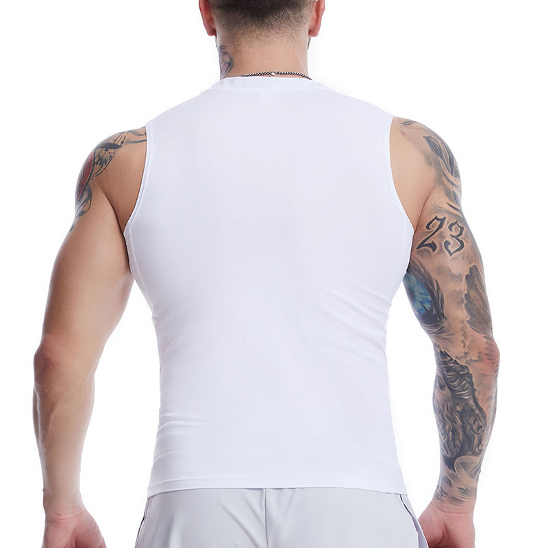 Camiseta de compresión sin man - Crossfit Vest reseña y precio