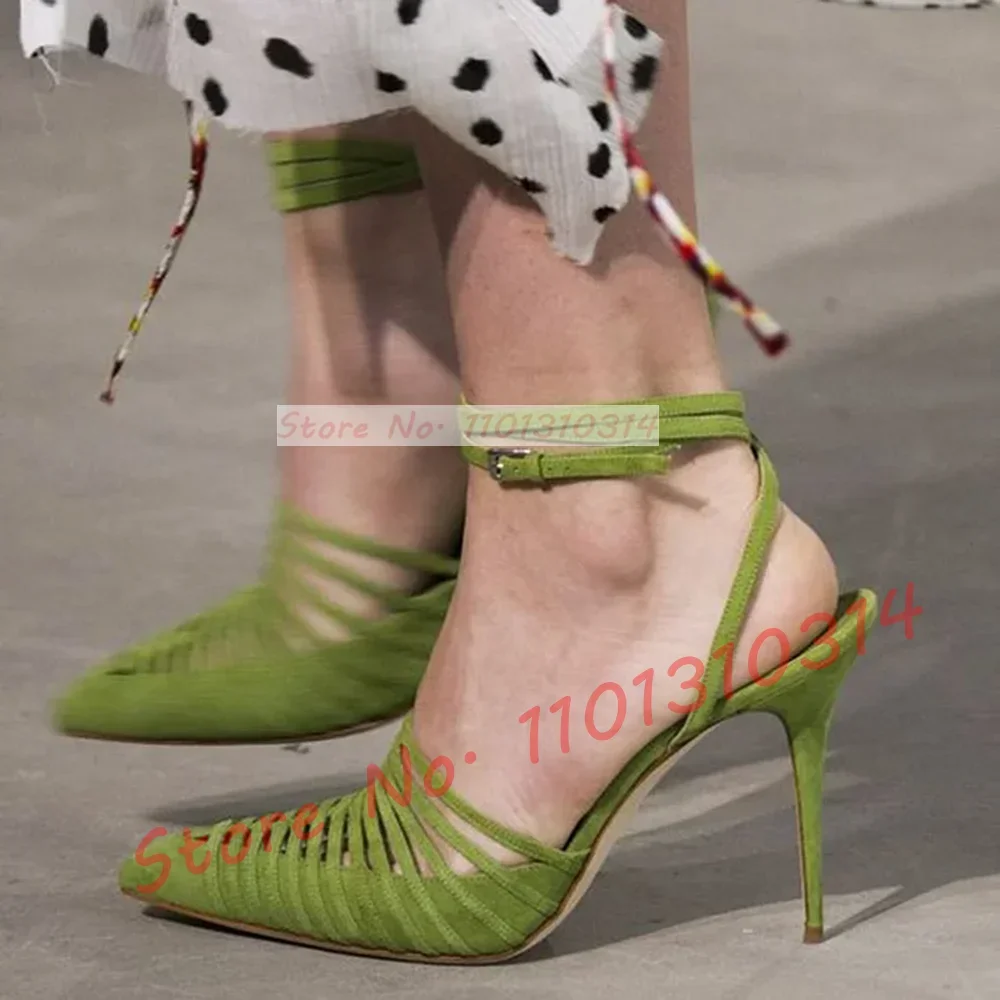 Sandalias de tiras de ante veg - Crossfit Outfit reseña y precio